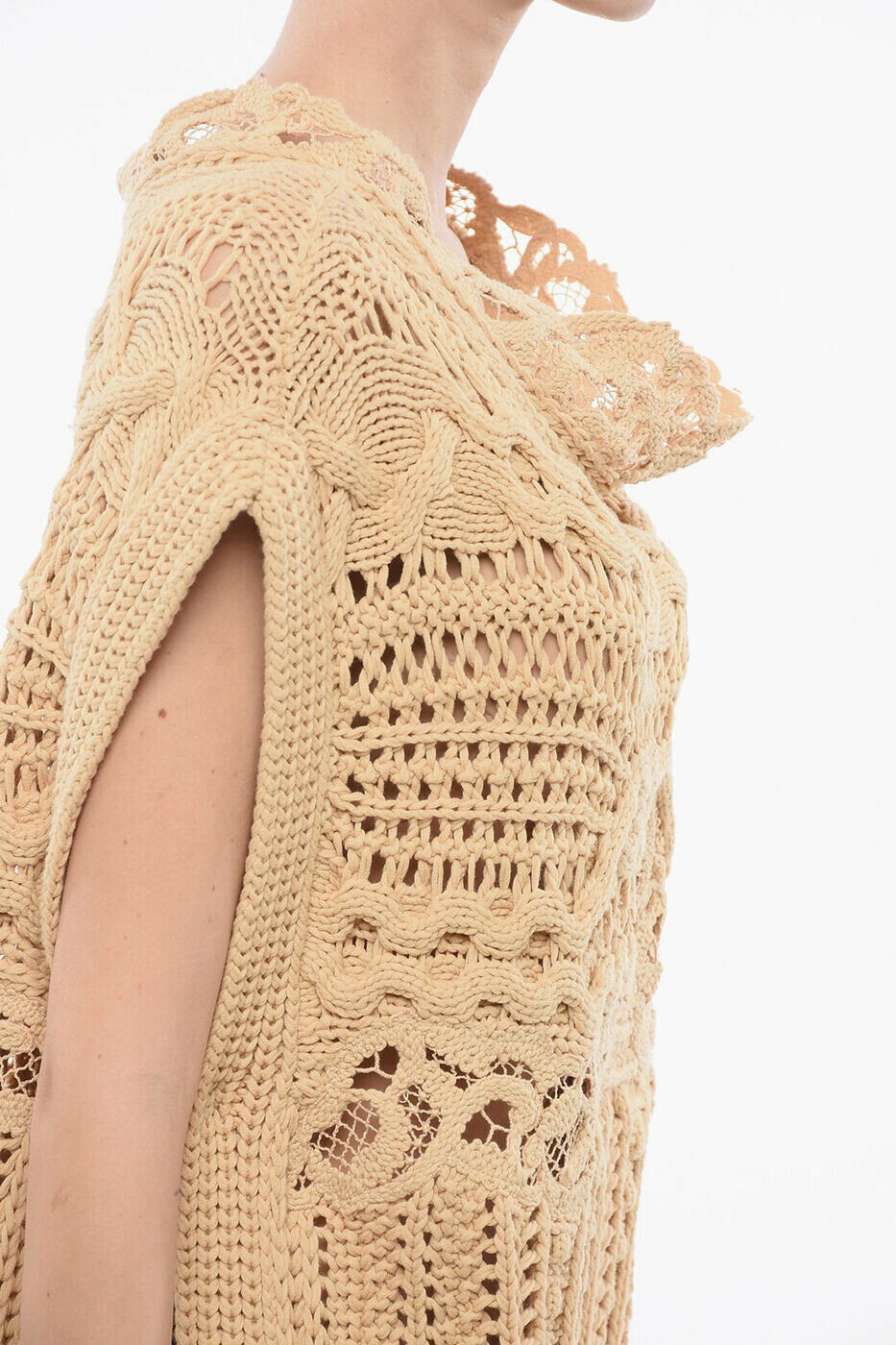 ����ޥ�� ������������� ERMANNO SCERVINO ���롼�ͥå������ѡ� �˥åȥ����� ��ǥ����� �١����� Crew neck jumpers D445L715APMQV61010 ���� ����̵�� ��åԥ�̵�� 2026SS dk