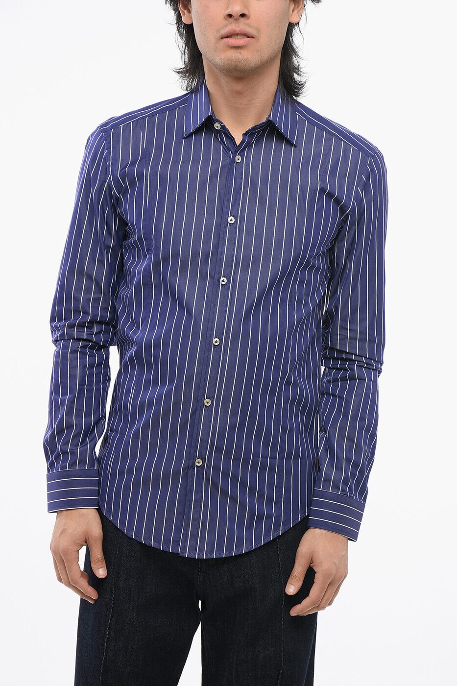 楽天BRANDSHOP・クラージュ楽天市場店ブライアンデールス BRIAN DALES シャツ メンズ ブルー Casual shirts BD141ST8050005 関税 送料無料 ラッピング無料 2025SS dk