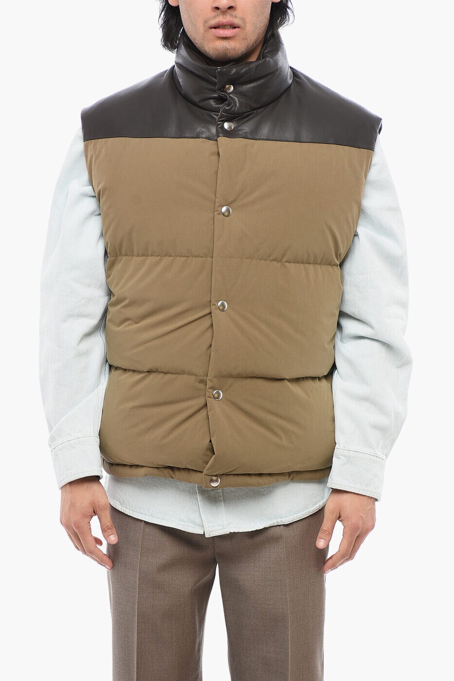 ܥåƥ ͥ BOTTEGA VENETA Х㥱å 㥱å  ֥饦 Biker jackets 751591V1LE09523 ...