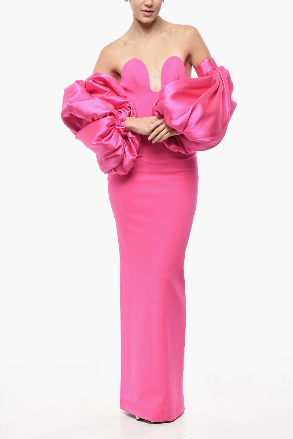 ソレイスロンドン SOLACE LONDON ロングドレス ドレス レディース ピンク Long dresses OS41006 PINK 関税 送料無料 ラッピング無料 2025AW dk