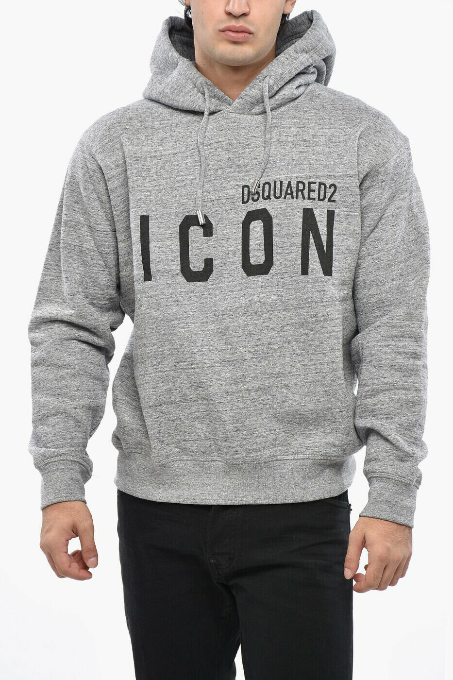 �ǥ��������������� DSQUARED2 ���롼�ͥå��������åȥ���� �ȥ졼�ʡ� ��� ���졼 Crew neck sweatshirts...