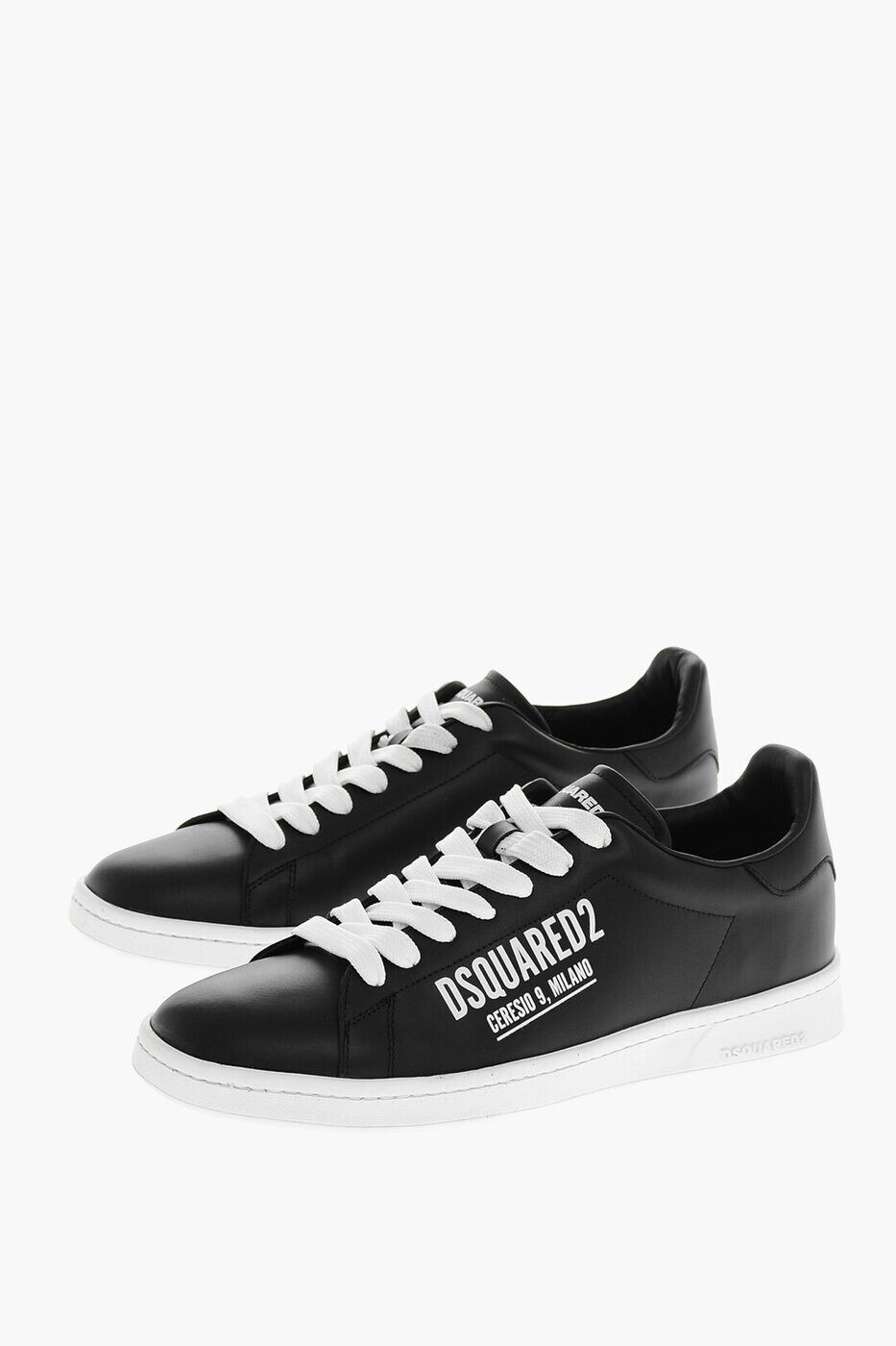 ディースクエアード DSQUARED2 フラットスニーカー スニーカー メンズ ブラック Flat sneakers SNM017501504835M063 関税 送料無料 ラッピング無料 2026SS dk
