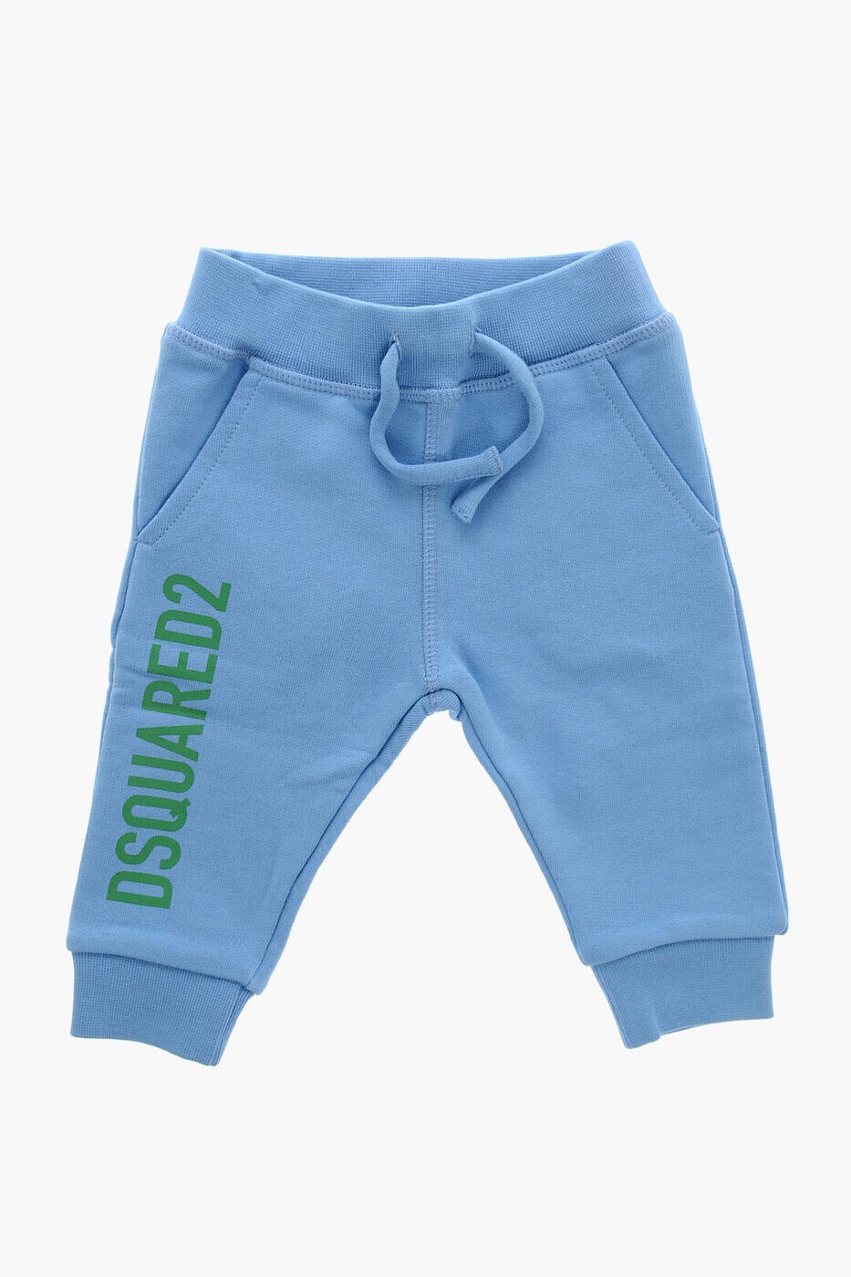 ディースクエアード DSQUARED2 パンツ ボーイズ ブルー Cargo trousers KDQ1768D0A4DDQ821 関税 送料無..