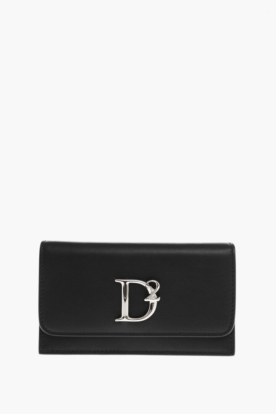 ディースクエアード DSQUARED2 カードホルダー 財布 レディース ブラック Wallets and Card Holders CCW002001500001M802 関税 送料無料 ラッピング無料 2025SS dk
