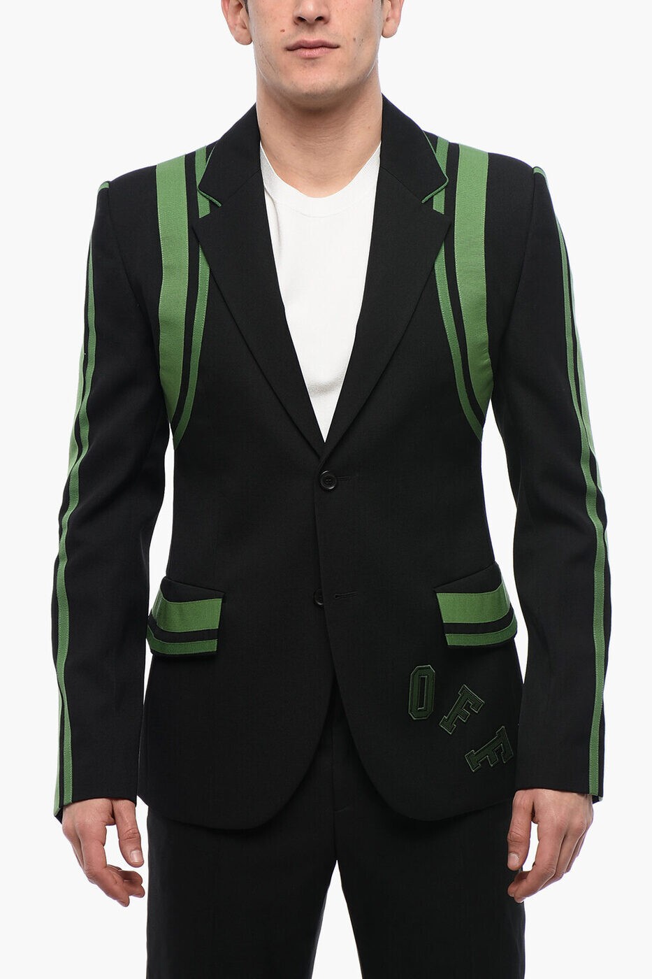 եۥ磻 OFF WHITE ܥС㥱å 㥱å  ֥å Bomber jackets OMEN094S24FAB0011057 ...