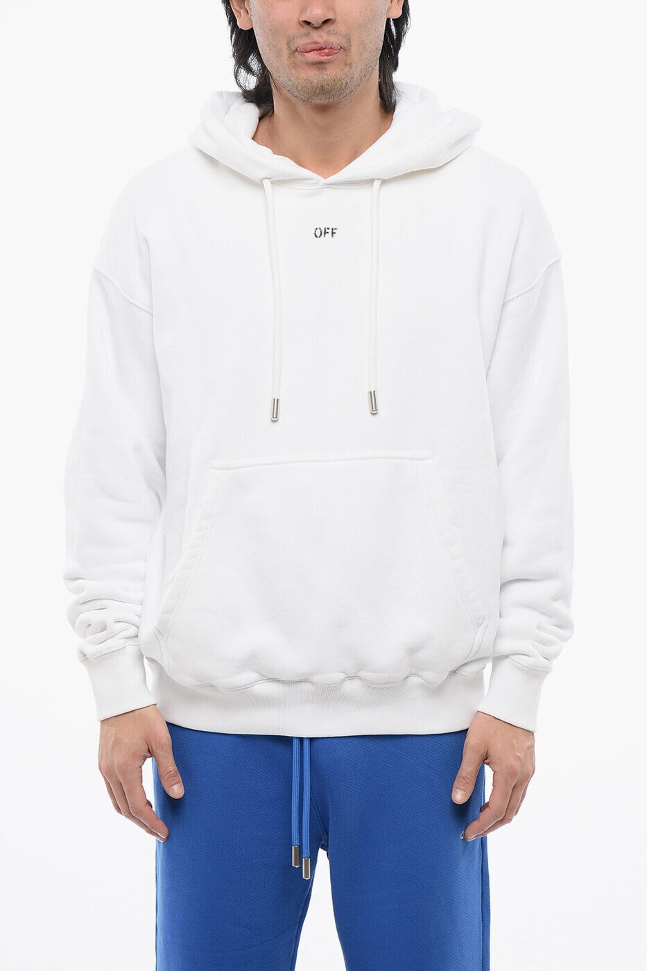 オフホワイト OFF WHITE クルーネックスウェットシャツ トレーナー メンズ ホワイト Crew neck sweatshirts OMBB085C99FLE0100110 関税 送料無料 ラッピング無料 2026SS dk