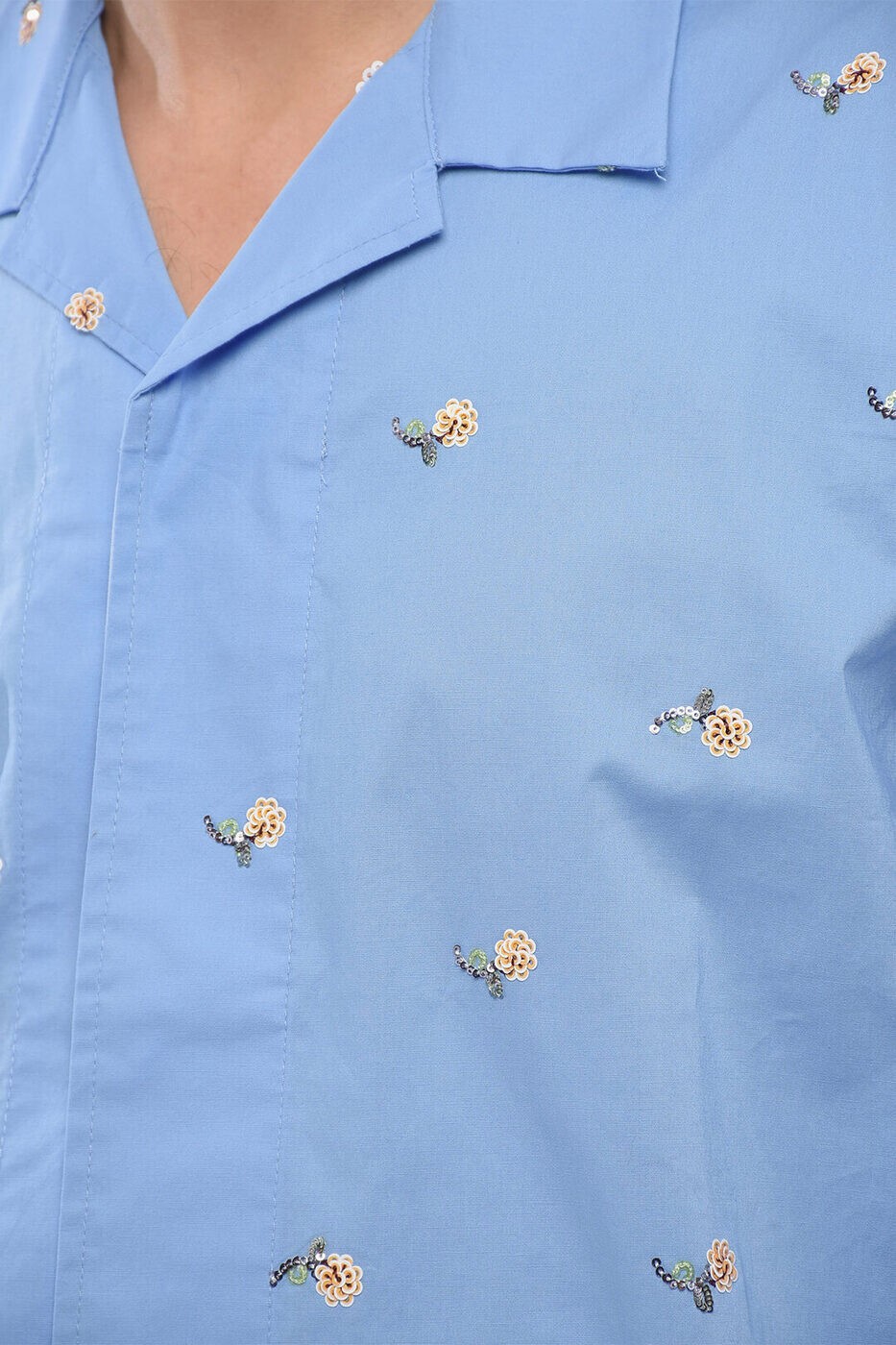 ��������������ɥ���� VIKTOR&ROLF ����� ��� �֥롼 Casual shirts MS110 21 19323 ���� ����̵�� ��åԥ�̵�� 2026SS dk