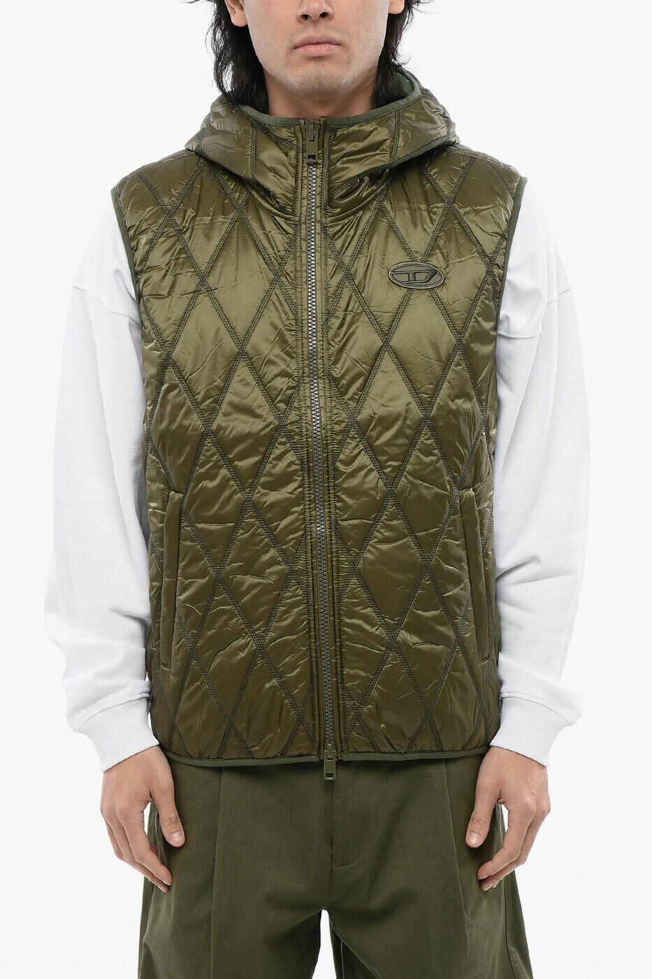 ǥ DIESEL ܥС㥱å 㥱å  ꡼ Bomber jackets A13399 0AKAE 5AF  ̵ ...