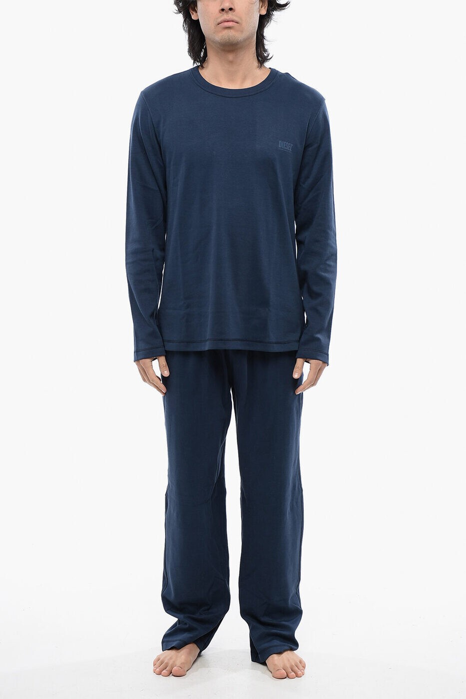 �ǥ������� DIESEL �ѥ���� ���åȥ��å� ��� �֥롼 Nightwear A11576 0THAU 89D ���� ����̵�� ��åԥ�̵�� 2026...