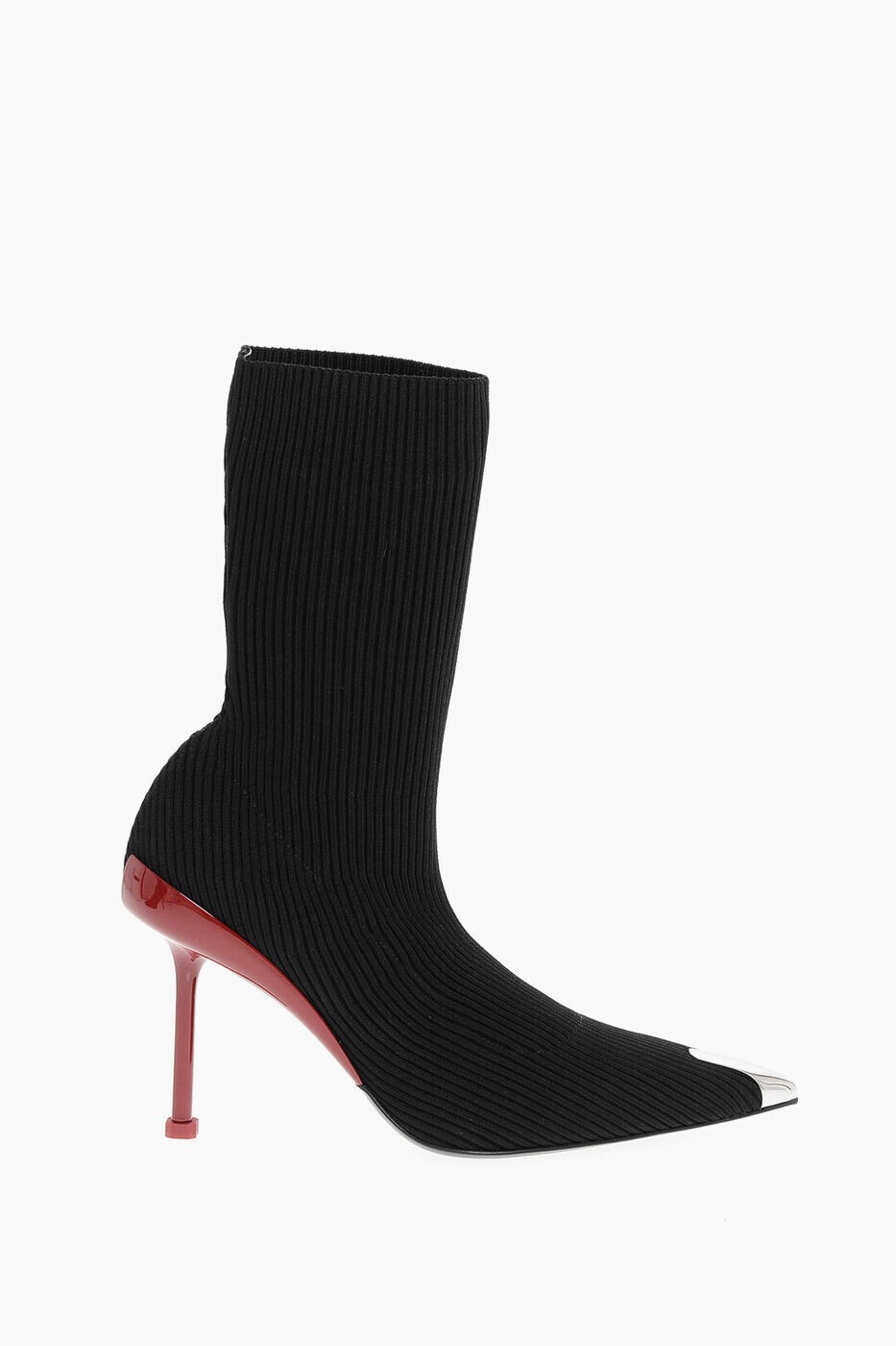 ���쥭������� �ޥå������� ALEXANDER MCQUEEN �ե�åȥ֡��� �֡��� ��ǥ����� �֥�å� Flat boots 768095 W4X81 1695 ���� ����̵�� ��åԥ�̵�� 2026SS dk