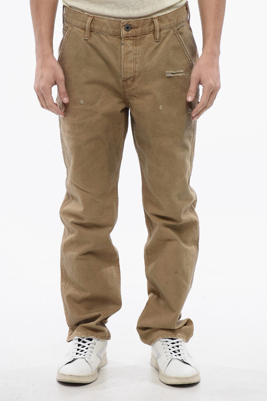 オールセインツ ALLSAINTS ズボン パンツ メンズ ブラウン Trousers CARPENTER ME043Y EARTHY BROWN 関税 送料無料 ラッピング無料 2025SS dk