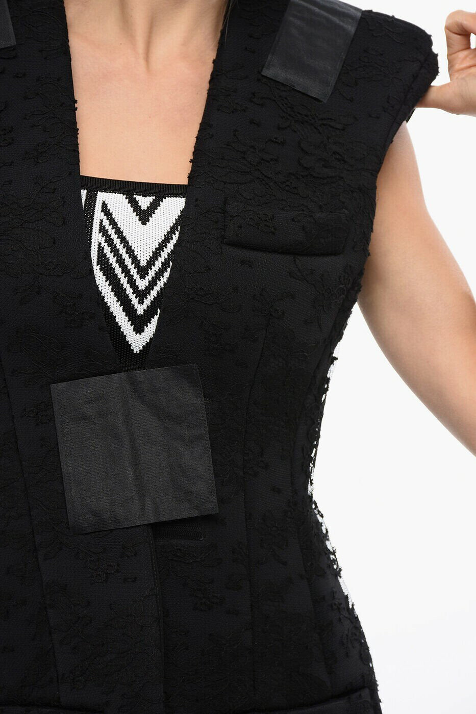 �Х�ޥ� BALMAIN �������ȥ����� �٥��� ��ǥ����� �֥�å� Waistcoats YF0SA165MB82 0PA ���� ����̵�� ��åԥ�̵�� 2026SS dk