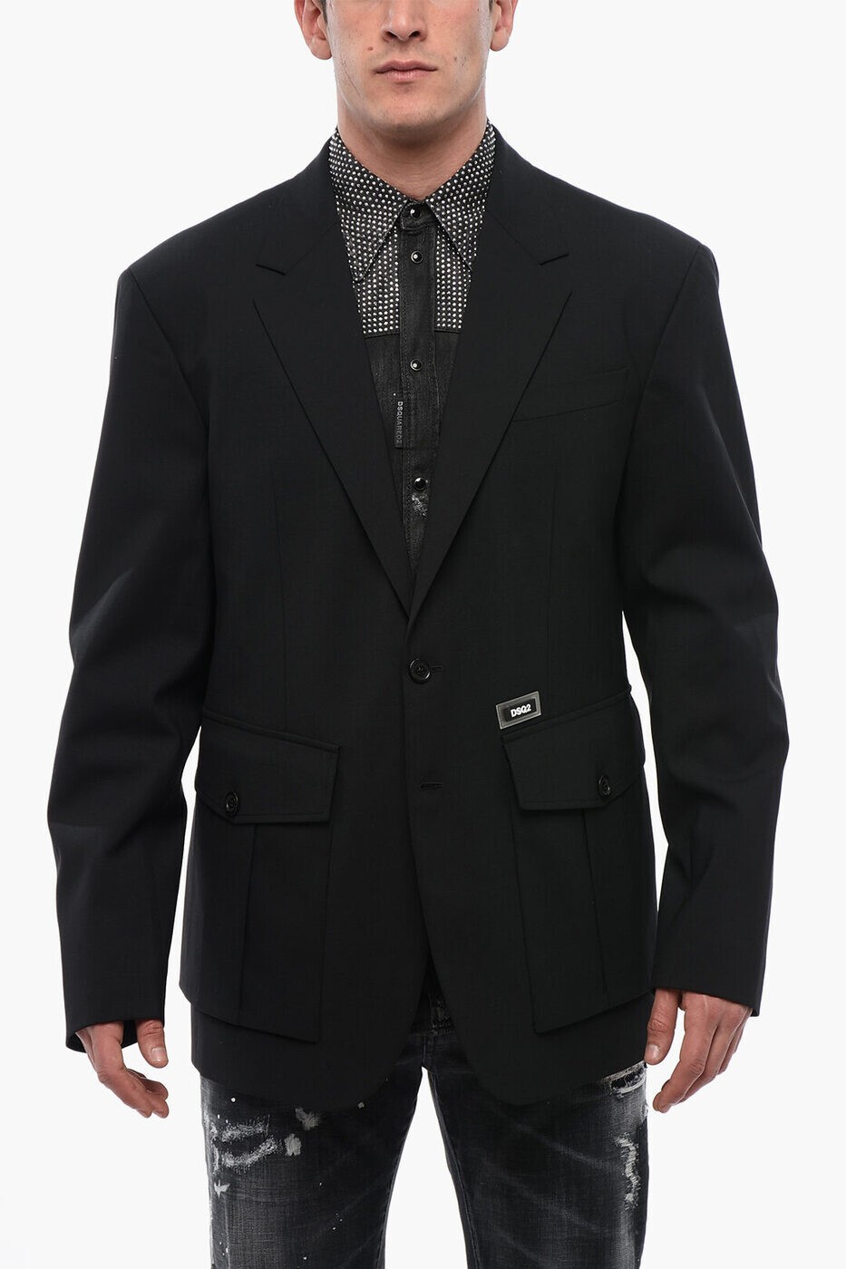 ǥ DSQUARED2 ܥС㥱å 㥱å  ֥å Bomber jackets S74BN1248 S40320 900...