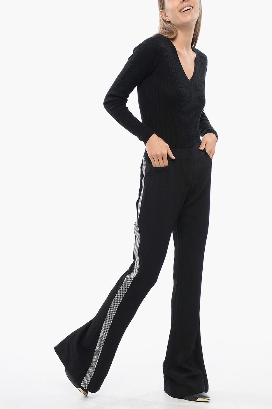 �Х�ޥ� BALMAIN �ѥ�� ��ǥ����� �֥�å� Cargo trousers VF0PP030VA00 EAC ���� ����̵�� ��åԥ�̵�� 2026SS dk