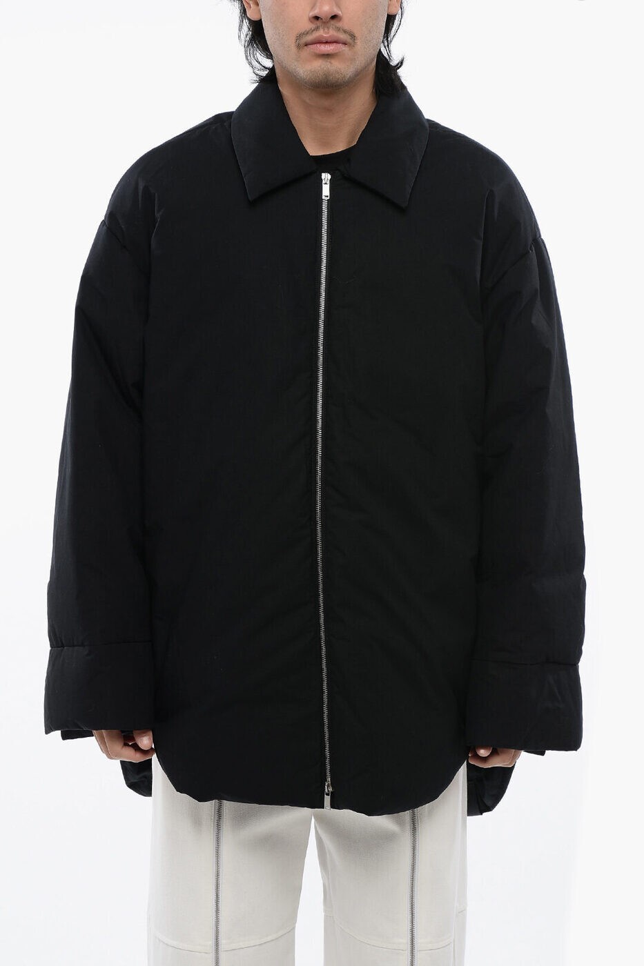 ジル サンダー JIL SANDER バイカージャケット ジャケット メンズ ブラック Biker jackets J47AF0122 J..
