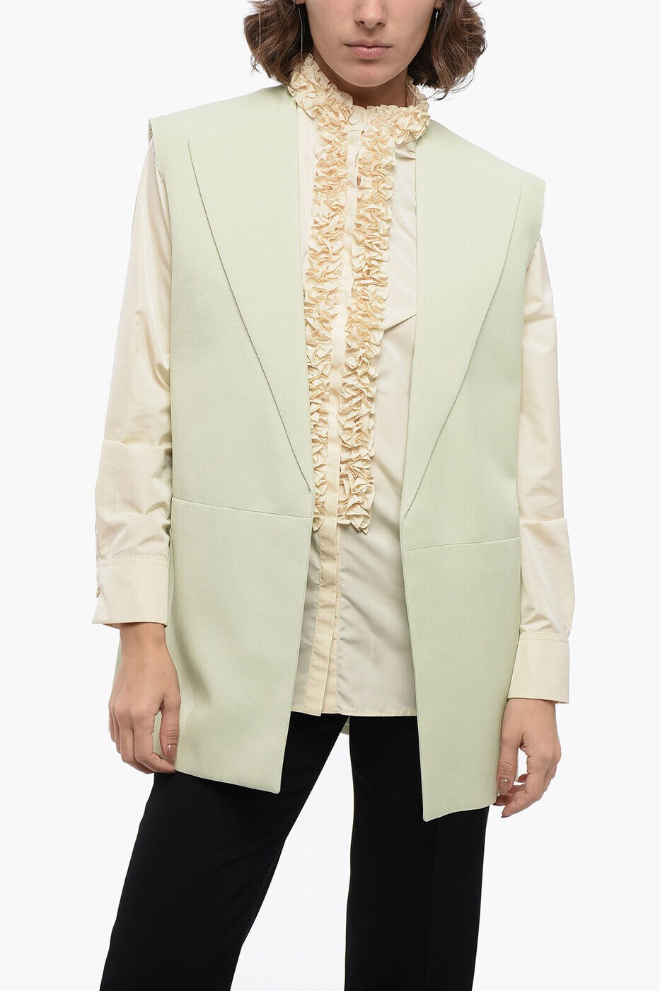 륵 JIL SANDER ȥ ٥ ǥ ꡼ Waistcoats J03BN0110 J65023 333  ̵...