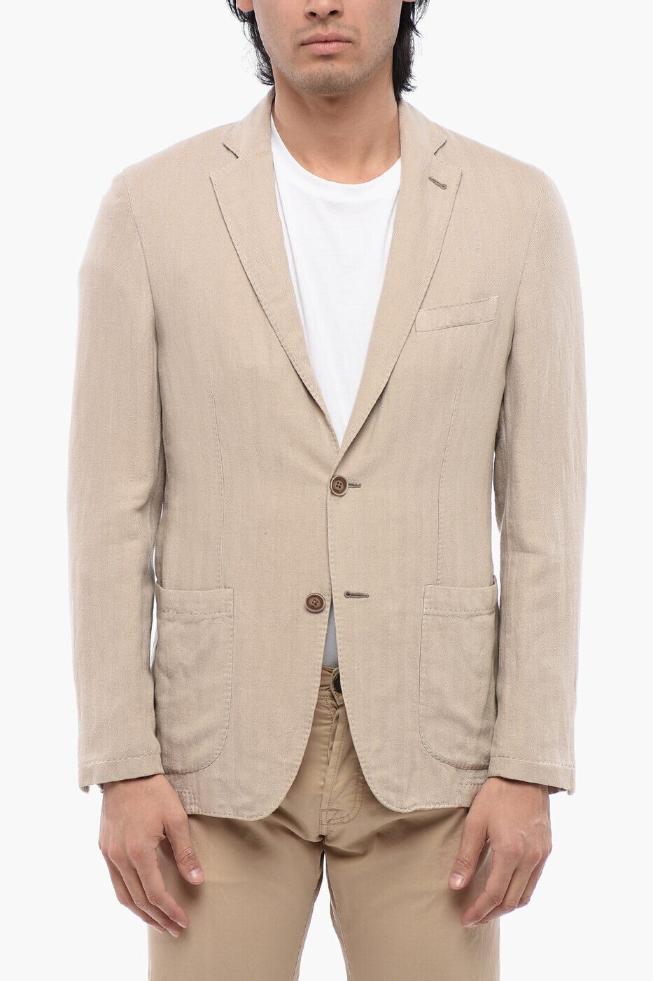 コルネリアーニ CORNELIANI ボンバージャケット ジャケット メンズ ベージュ Bomber jackets 75XEP2 51..