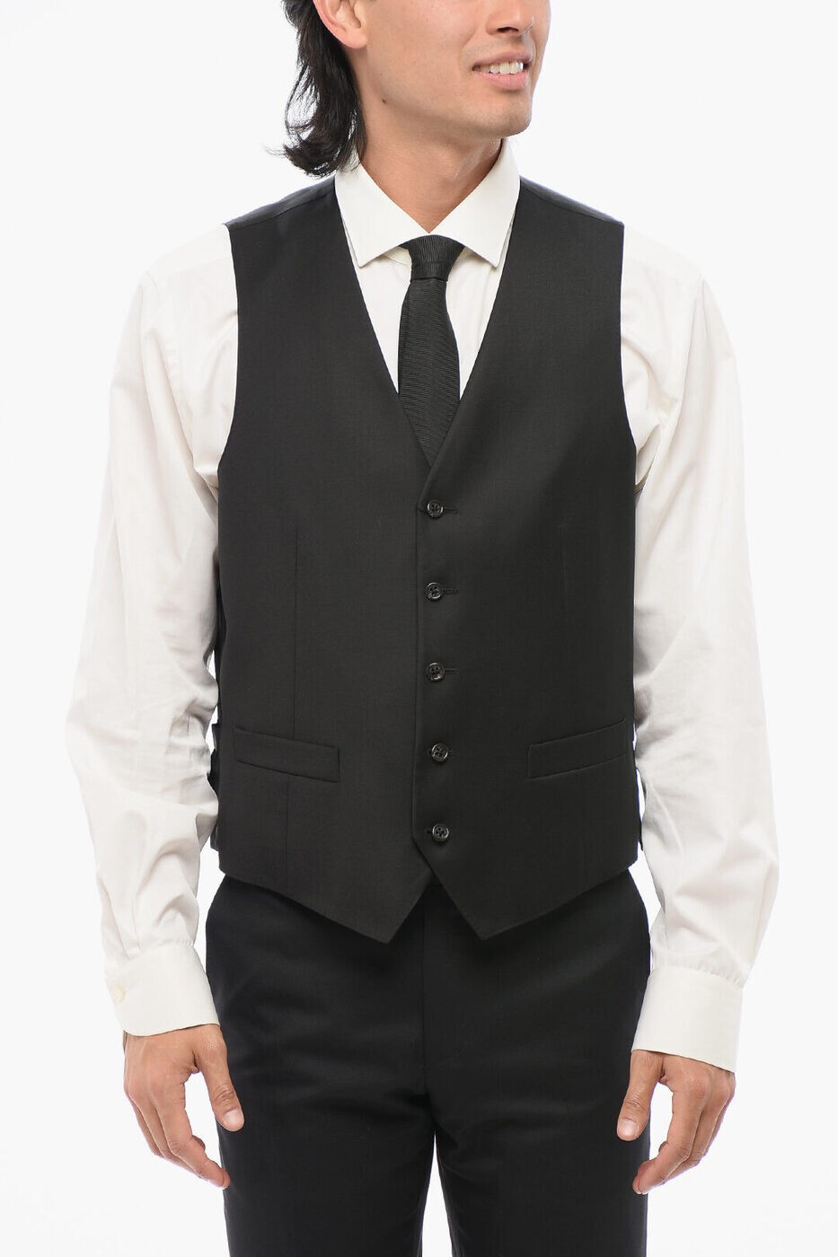 コルネリアーニ CORNELIANI ウエストコート ベスト メンズ ブラック Waistcoats 80CZ70 7838233 020 関..