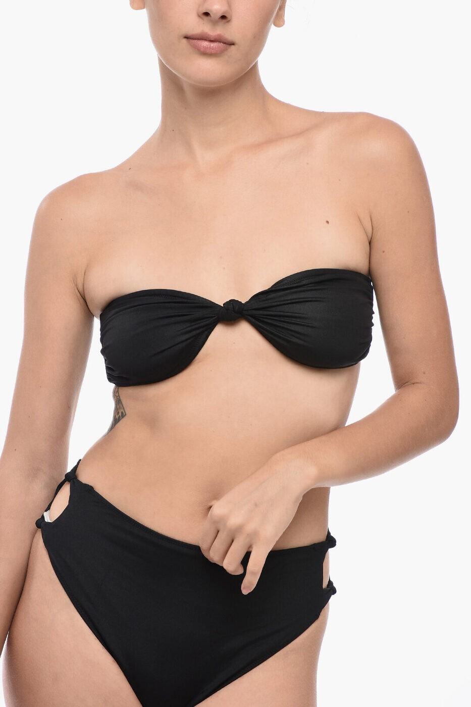 オールセインツ ALLSAINTS ビキニ スイムウェア レディース ブラック Bikinis EMMA WN038Y LIQUID BLAC..