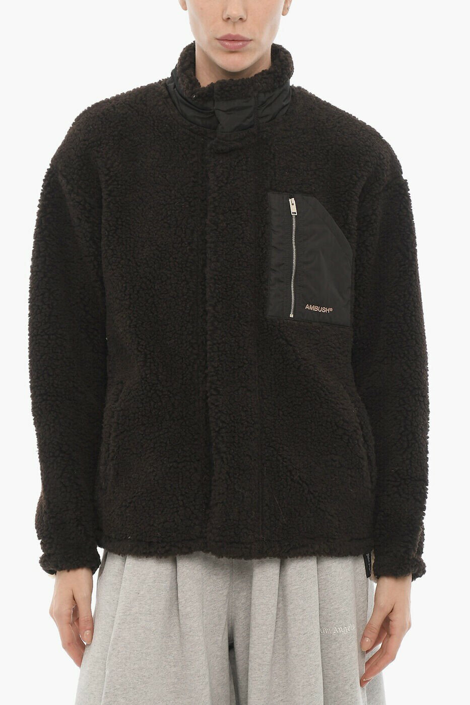 ֥å AMBUSH ܥС㥱å 㥱å ǥ ١ Bomber jackets BWEA010F21FAB0016461  ...