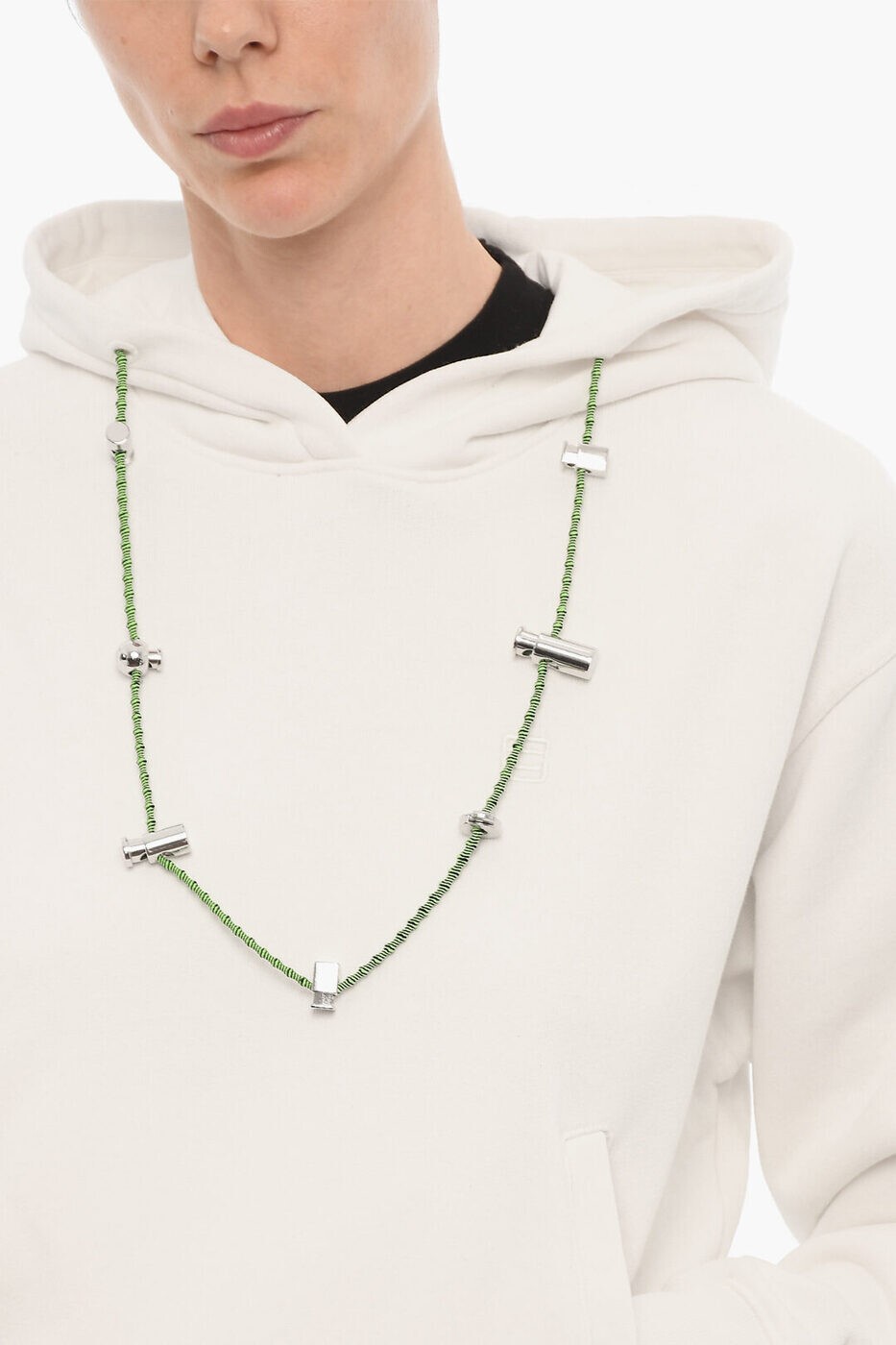 ����֥å��� AMBUSH ���롼�ͥå��������åȥ���� �ȥ졼�ʡ� ��ǥ����� �ۥ磻�� Crew neck sweatshirts BWBB019F22FLE0010202 ���� ����̵�� ��åԥ�̵�� 2026SS dk