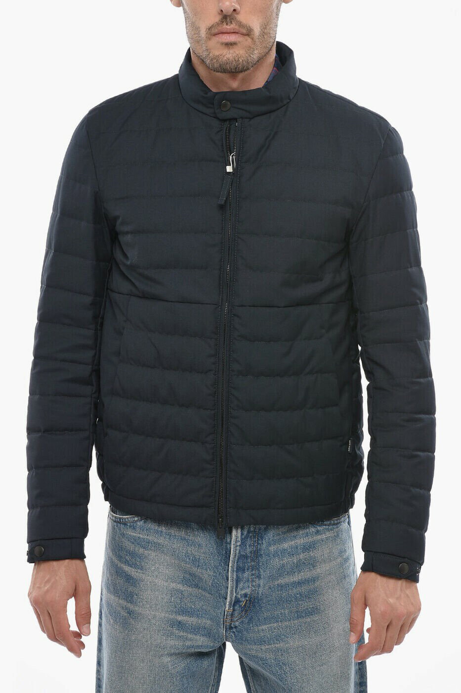 å WOOLRICH Х㥱å 㥱å  ֥롼 Biker jackets CFWROU0026MRUT2346 3989 ...