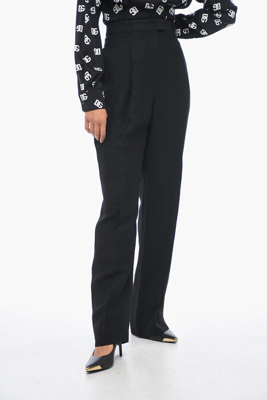 ファビアナ フィリッピ FABIANA FILIPPI ズボン パンツ レディース ブラック Trousers PAD272W400/D399825 関税 送料無料 ラッピング無料 2026SS dk