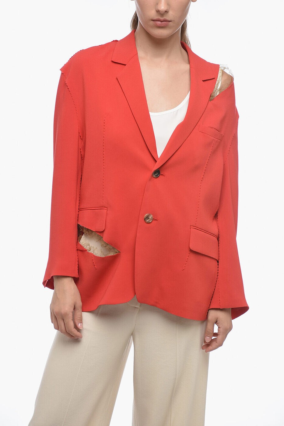 С UNDERCOVER ܥС㥱å 㥱å ǥ å Bomber jackets UC1C1101 RED  ̵...