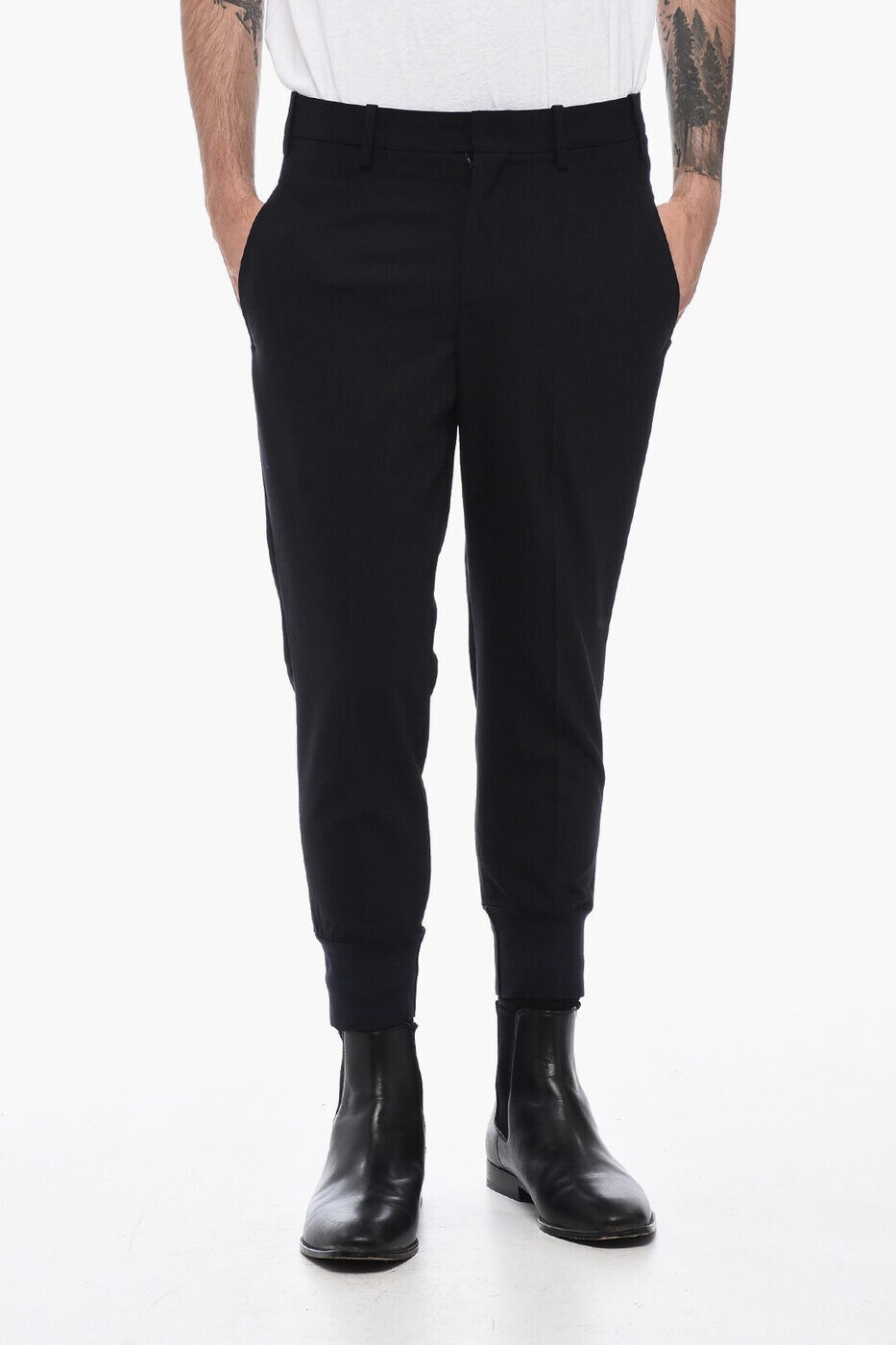 ニール バレット NEIL BARRETT パンツ メンズ ブルー Cargo trousers PBPA78SH P026 415 関税 送料無料..