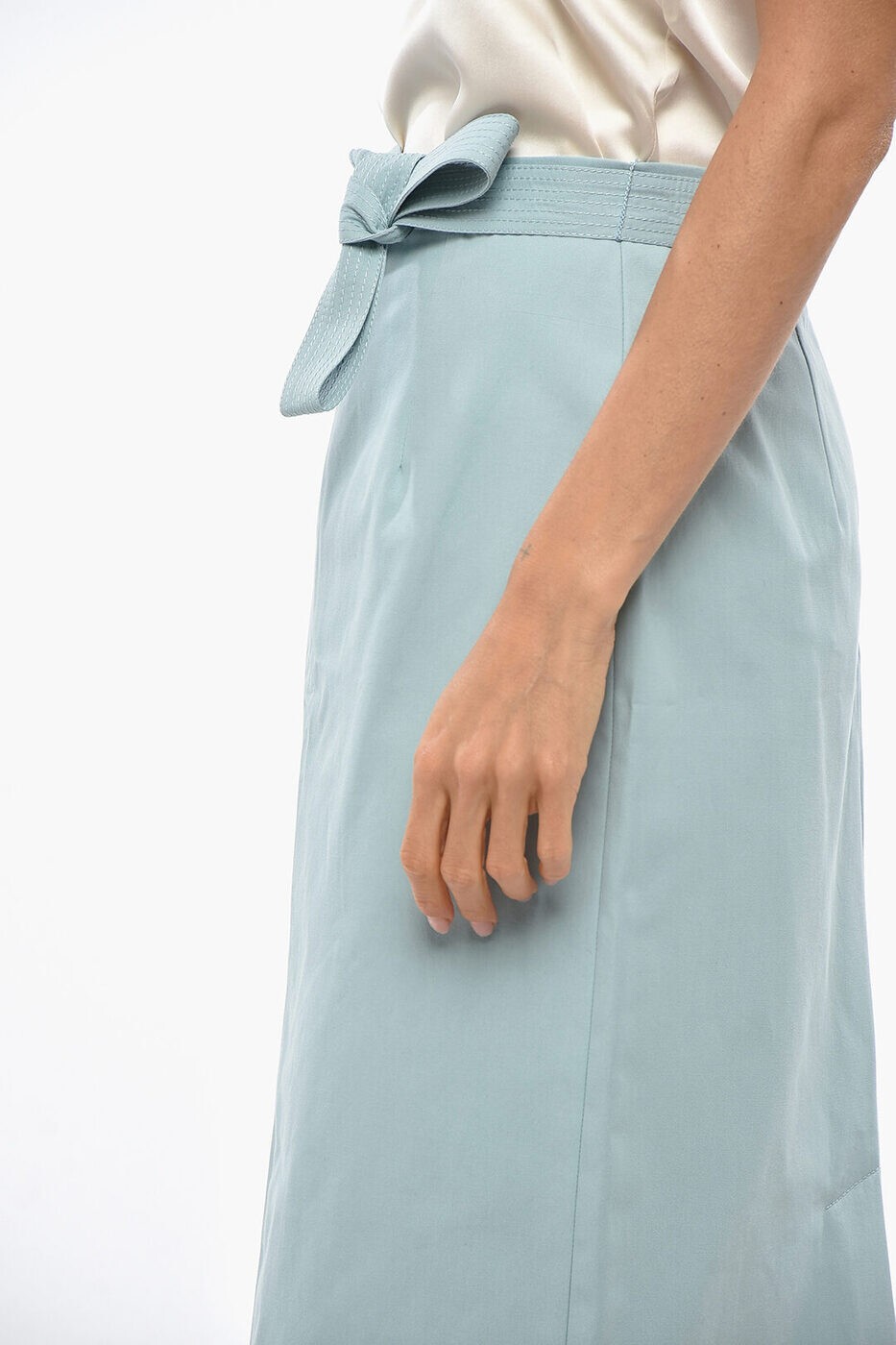 BRANDSHOP・クラージュ楽天市場店のスーパーブロンド SUPER BLOND スカート レディース ブルー Skirts SKIRTT/AZZURROC 関税 送料無料 ラッピング無料 2025AW dk｜アングル2