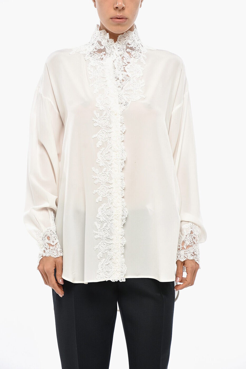 ����ޥ�� ������������� ERMANNO SCERVINO ����� ��ǥ����� �ۥ磻�� Casual shirts D452K323FKE 10602 ����...