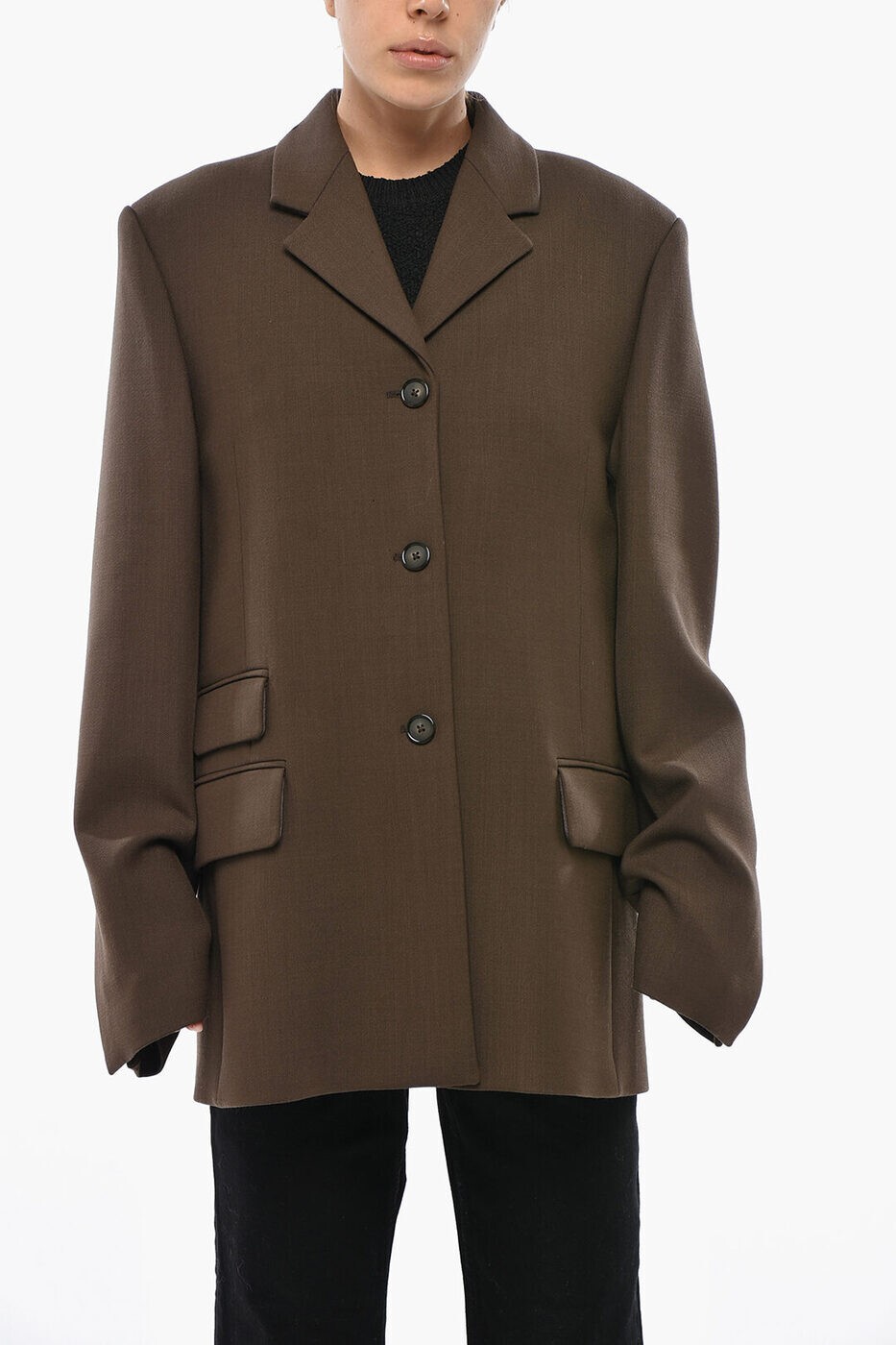 ȡƥ TOTEME ܥС㥱å 㥱å ǥ ֥饦 Bomber jackets 244 WRZ0045 FB0061 213  ...