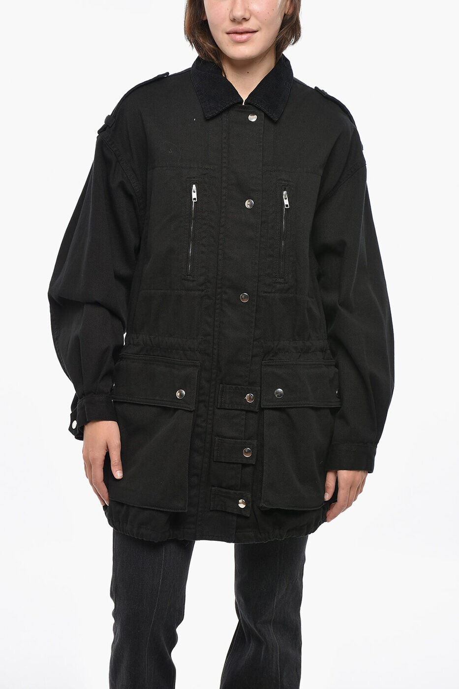 ٥ ޥ ISABEL MARANT ܥС㥱å 㥱å ǥ ֥å Bomber jackets VE0358FB B3G02E...