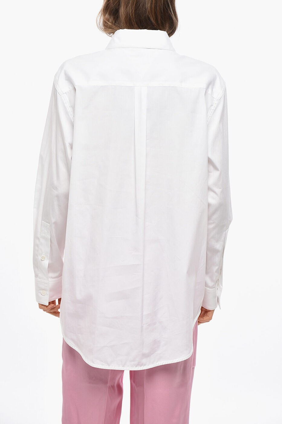 �ܥåƥ� �����ͥ� BOTTEGA VENETA ����� ��ǥ����� �ۥ磻�� Casual shirts 799577V2H20 9000 ���� ����̵�� ��åԥ�̵�� 2026AW dk