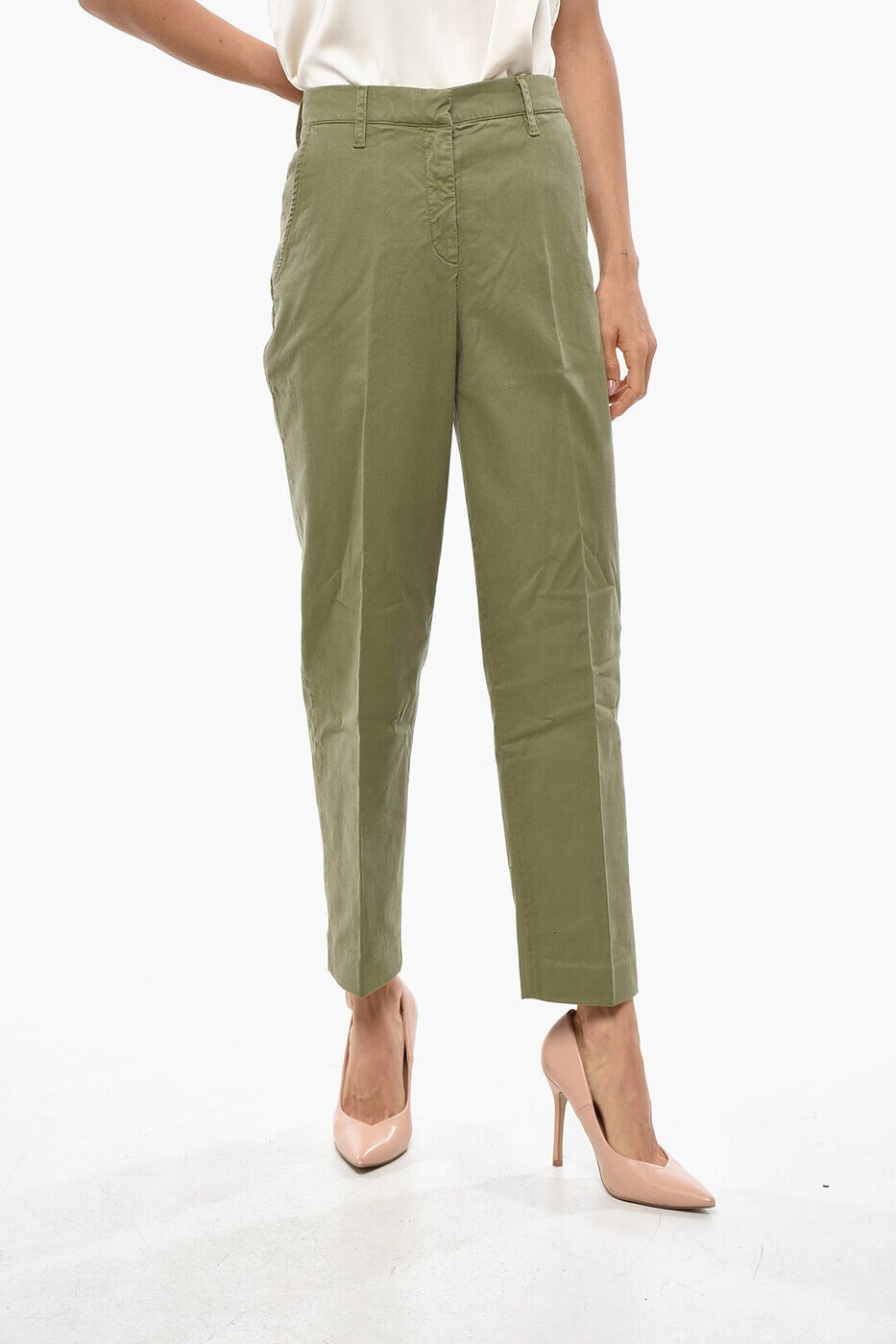 楽天BRANDSHOP・クラージュ楽天市場店トゥルー ロイヤル TRUE ROYAL パンツ レディース グリーン Cargo trousers T765E01 011 関税 送料無料 ラッピング無料 2025AW dk