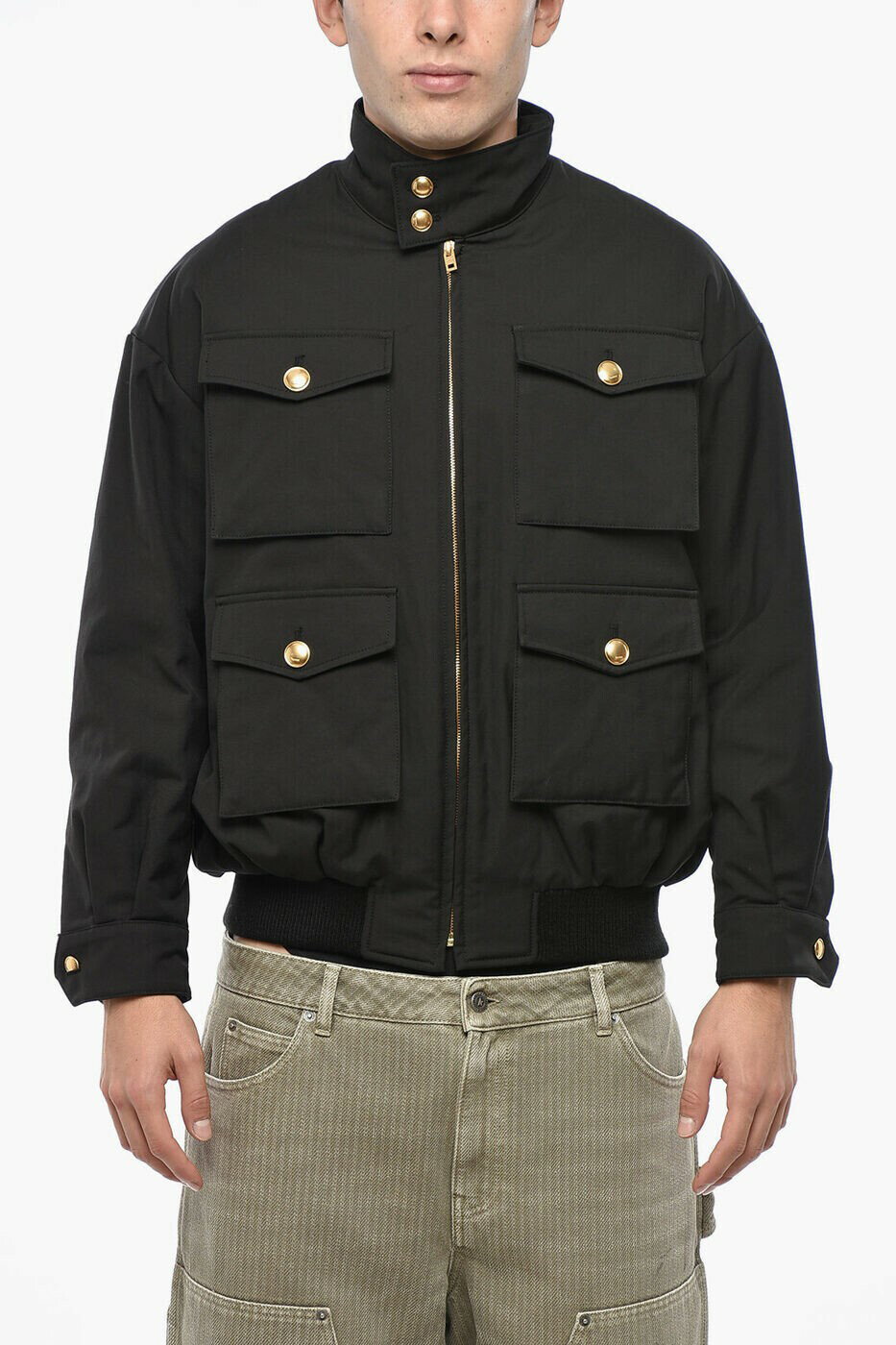  WE11 DONE ܥС㥱å 㥱å  ֥å Bomber jackets WDJP324040WBK  ̵ ...