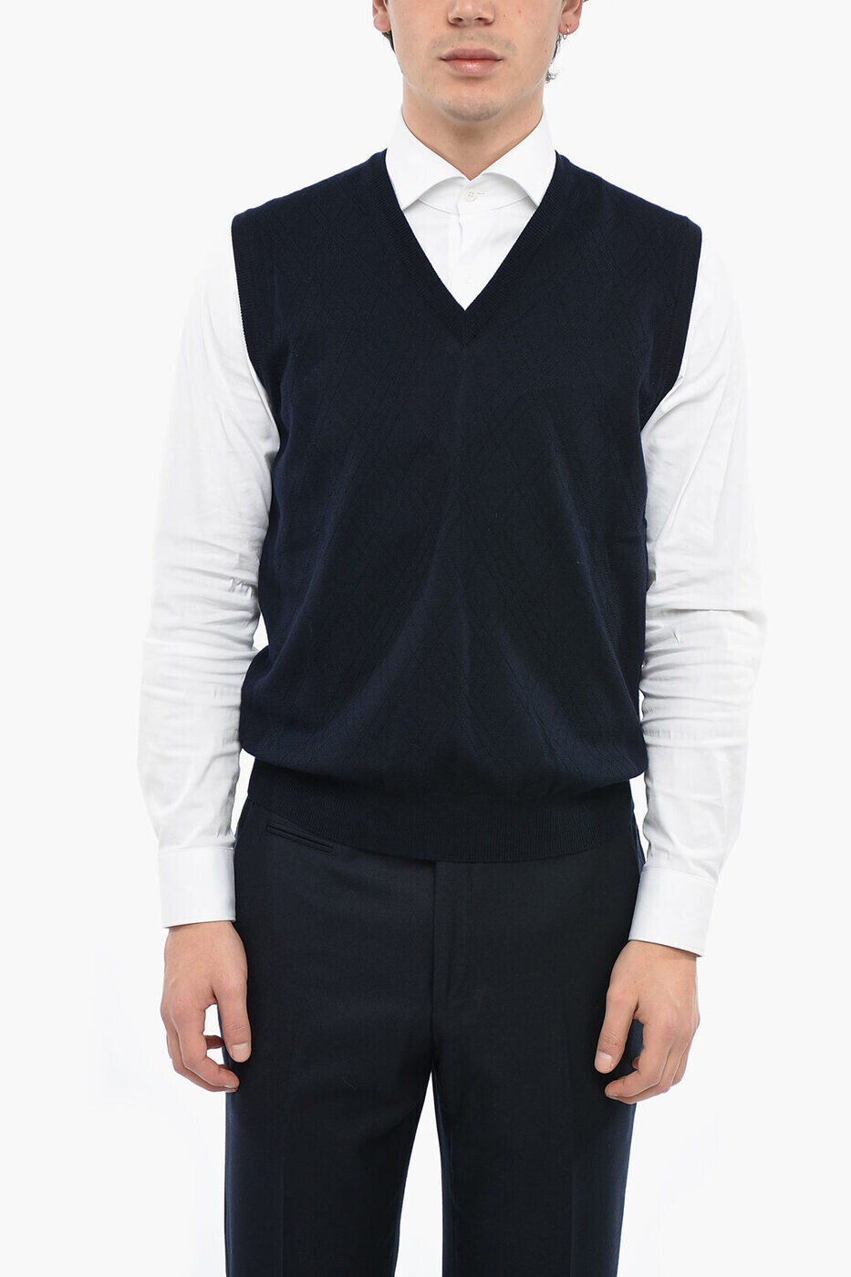 ͥꥢ CORNELIANI ȥ ٥  ֥롼 Waistcoats 80M508 7825100 001  ̵ å...