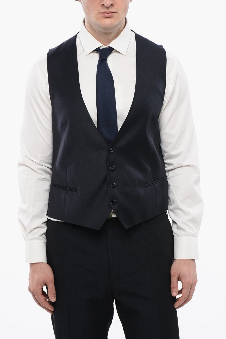 ͥꥢ CORNELIANI ȥ ٥  ֥롼 Waistcoats 80C273 7817087 004R  ̵ ...