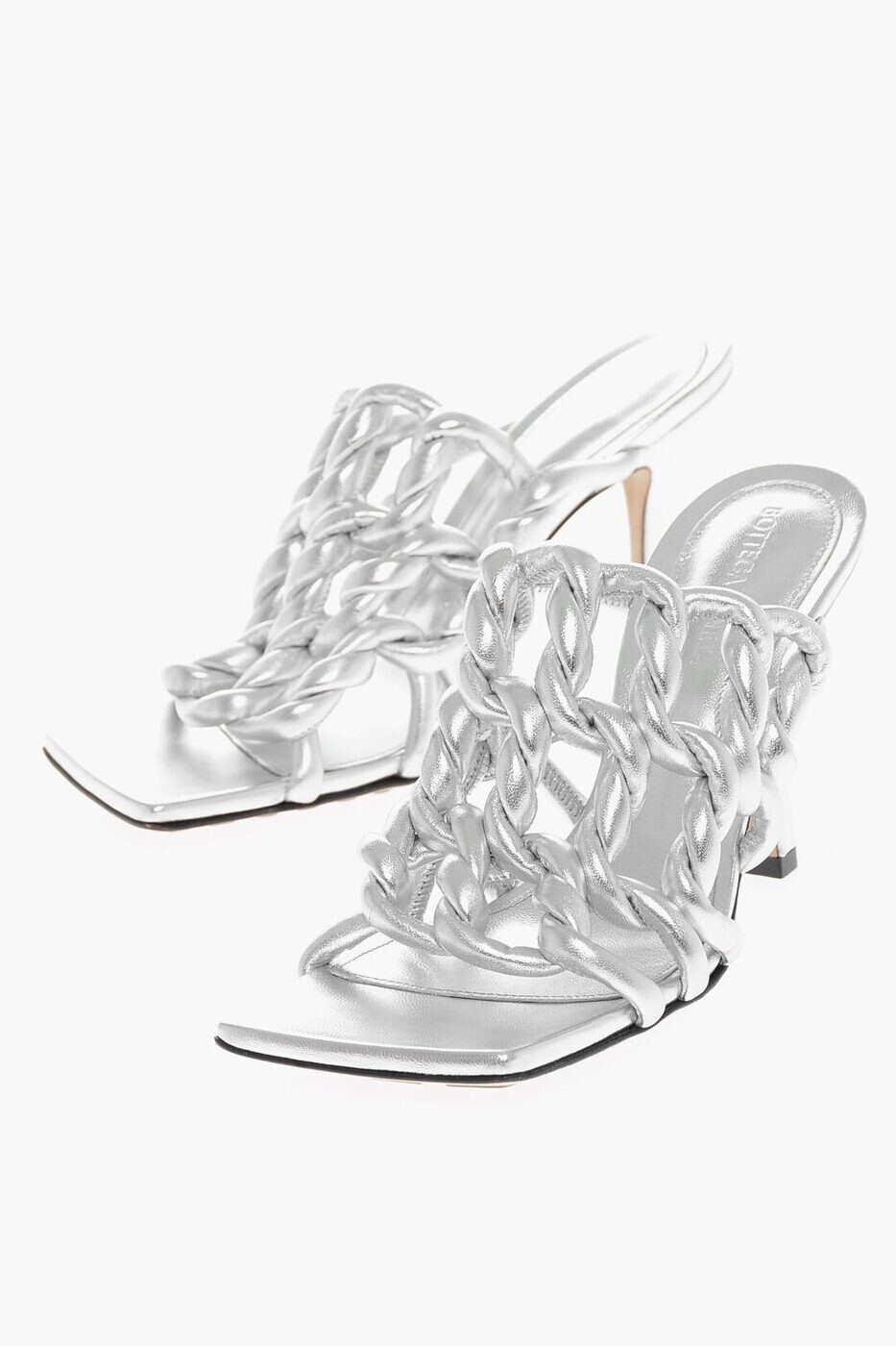 ボッテガ ヴェネタ BOTTEGA VENETA サンダル レディース シルバー Sandals 716242V29N0 1414 関税 送料無料 ラッピング無料 2025SS dk