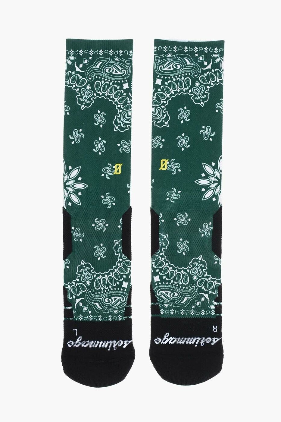 スクリメージ SCRIMMAGE 靴下 ソックス メンズ グリーン Socks BANDANA GREEN 関税 送料無料 ラッピング無料 dk