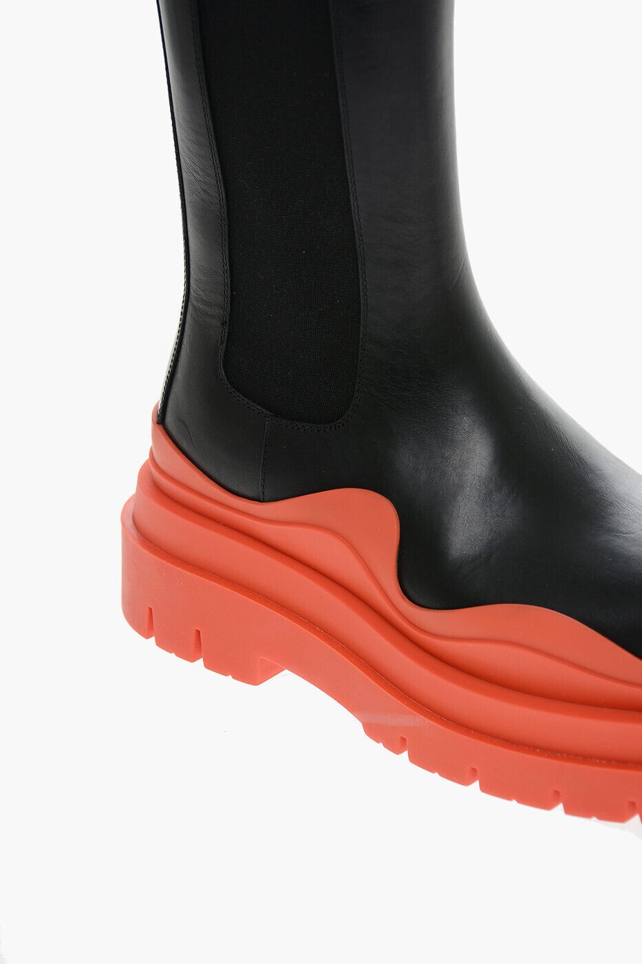 �ܥåƥ� �����ͥ� BOTTEGA VENETA �ե�åȥ֡��� �֡��� ��ǥ����� �֥�å� Flat boots 630297VBS501487 ���� ����̵�� ��åԥ�̵�� 2026SS dk