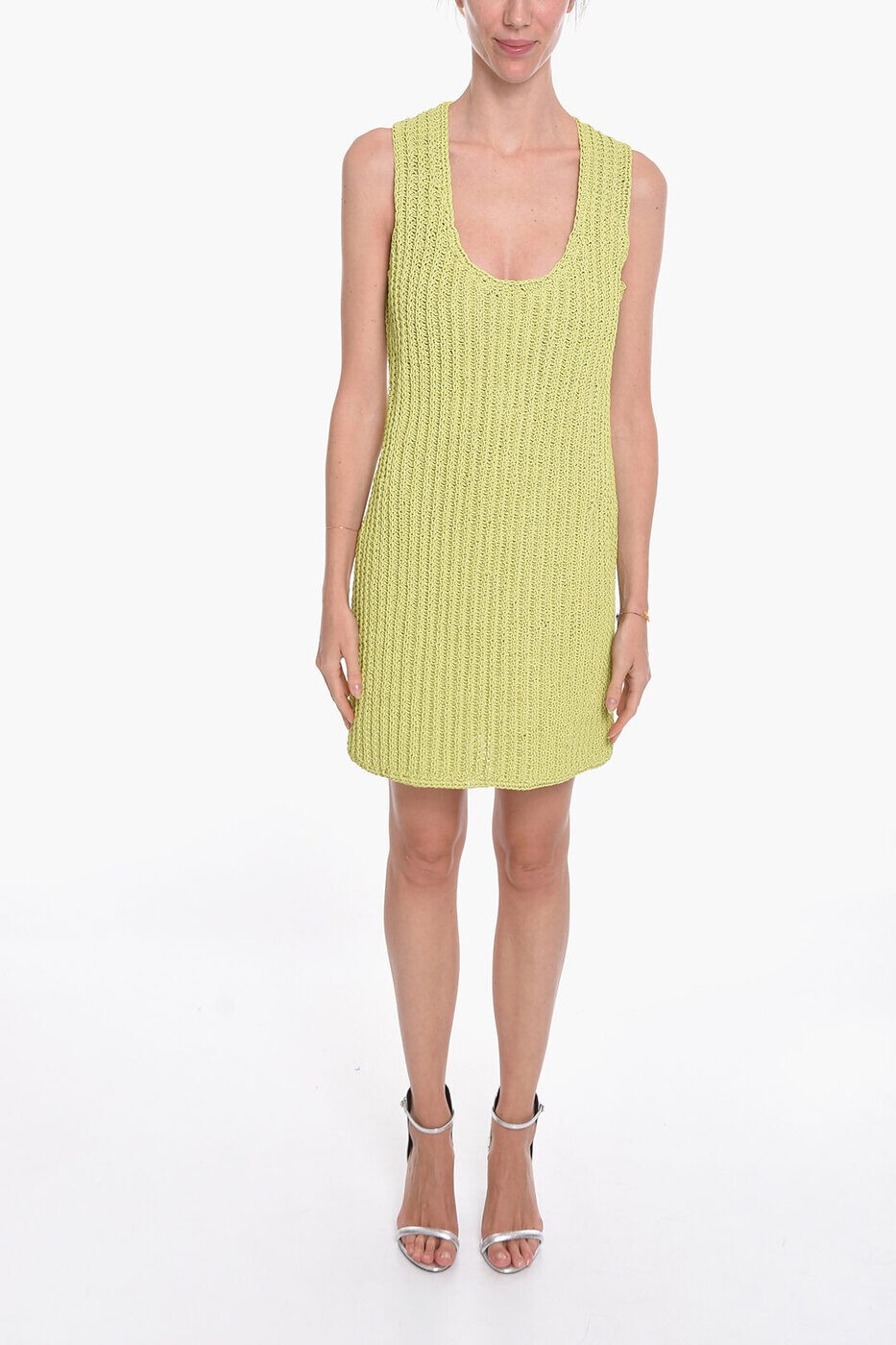 ボッテガ ヴェネタ BOTTEGA VENETA ロングドレス ドレス レディース グリーン Long dresses 655904V0SA03441 関税 送料無料 ラッピング無料 2025SS dk