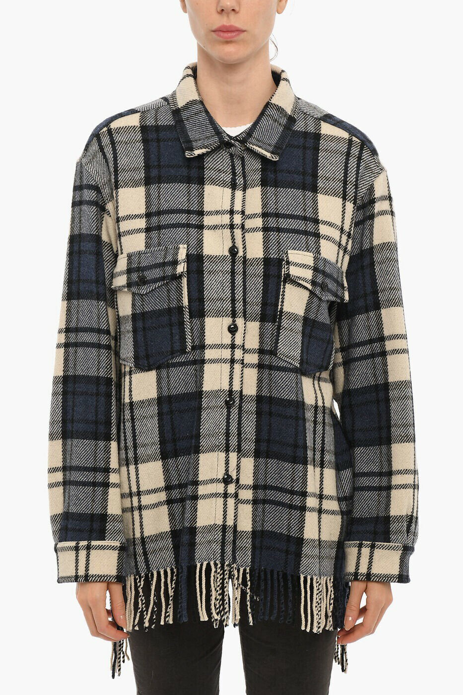 �������å� WOOLRICH ����� ��ǥ����� �֥롼 Casual shirts COWWOSH0007UT1795 3983 ���� ����̵�� ��åԥ�...