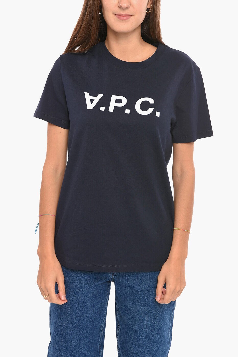アー ペー セー A.P.C ポロシャツ Tシャツ レディース ブルー T-shirts and polo shirts COBQXH26943IAK 関税 送料無料 ラッピング無料 2025AW dk(4.0)