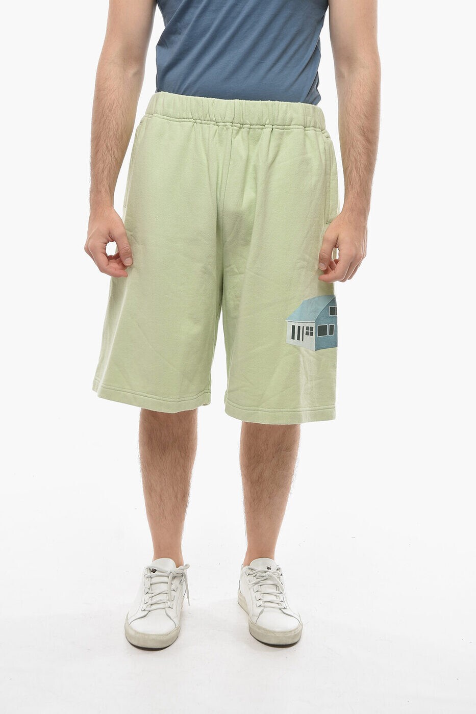 アンダーカバー UNDERCOVER ショーツ メンズ グリーン Shorts UC1B4509-2 0 PEPPERMINT 関税 送料無料 ..