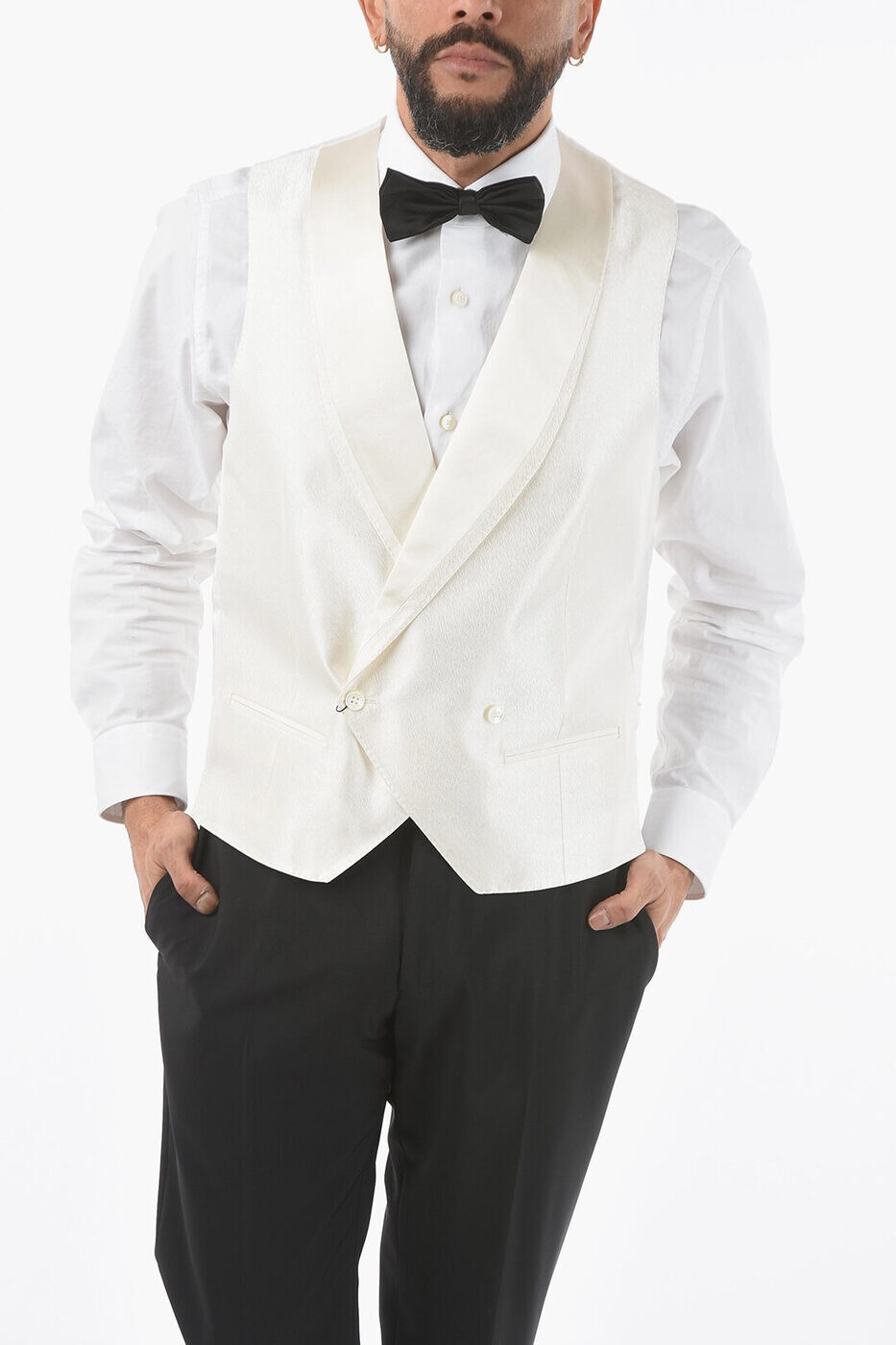 ͥꥢ CORNELIANI ȥ ٥  ۥ磻 Waistcoats 87C052 1117191 073  ̵ ...