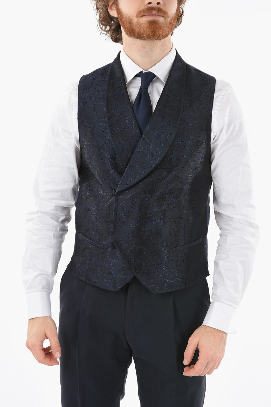 ͥꥢ CORNELIANI ȥ ٥  ֥롼 Waistcoats 87CZ01 1166117 001  ̵ å...