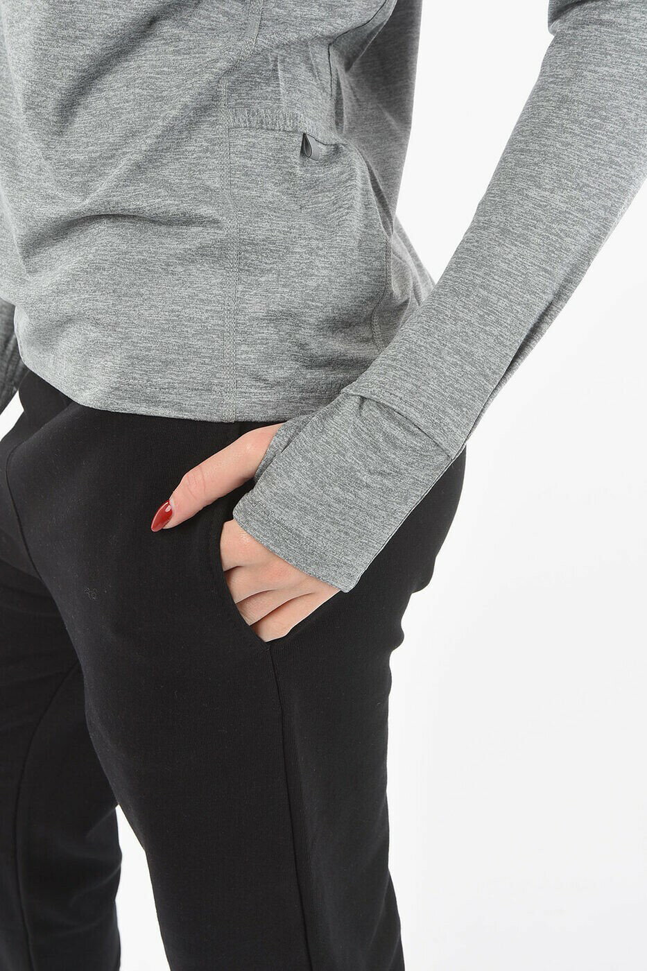 ナイキ NIKE ロングスリーブTシャツ Tシャツ レディース グレー Long sleeve t-shirts CU3220-084 関税 送料無料 ラッピング無料 2025AW dk