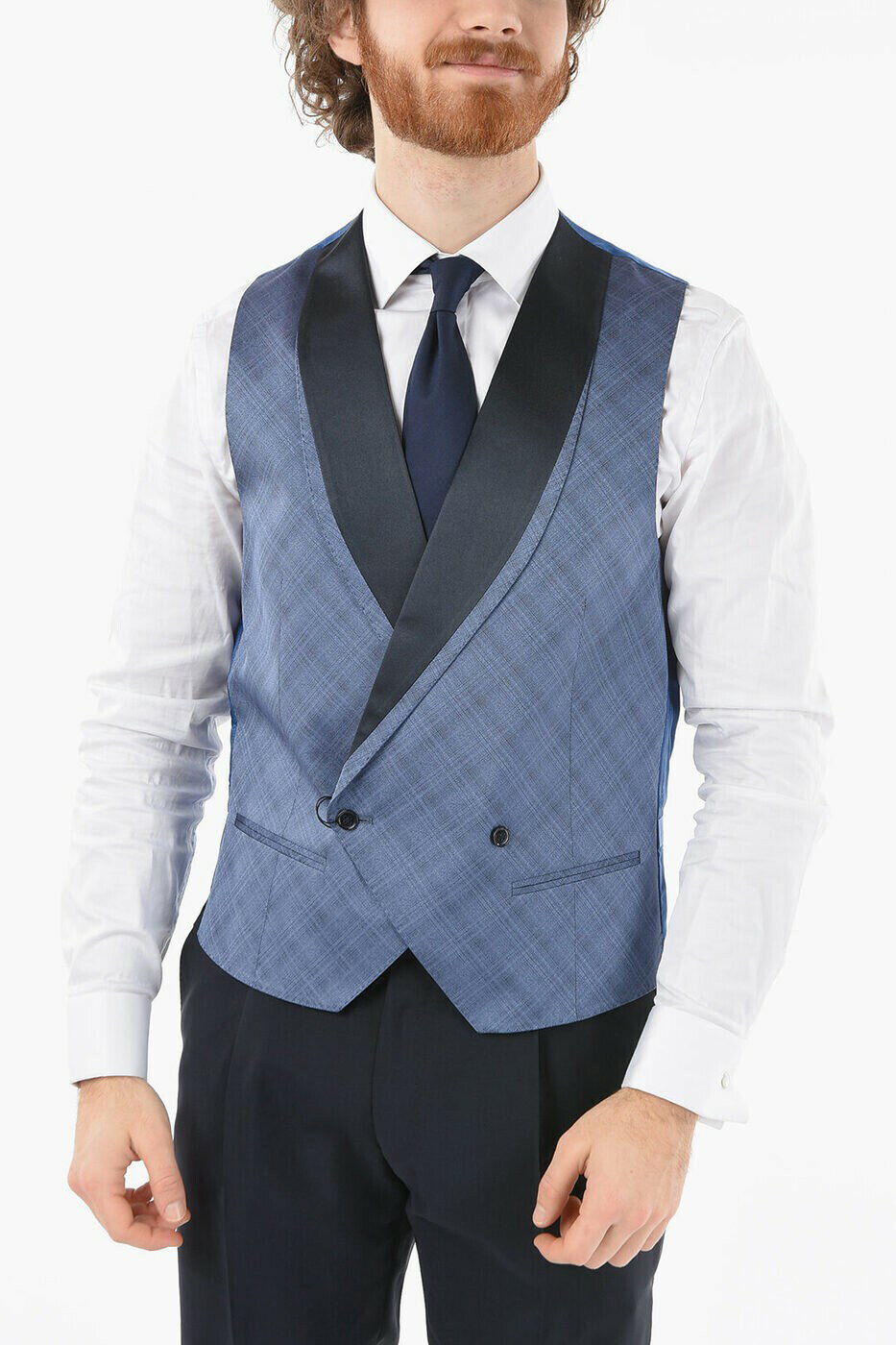 ͥꥢ CORNELIANI ȥ ٥  ֥롼 Waistcoats 87C052 1117182 002  ̵ å...