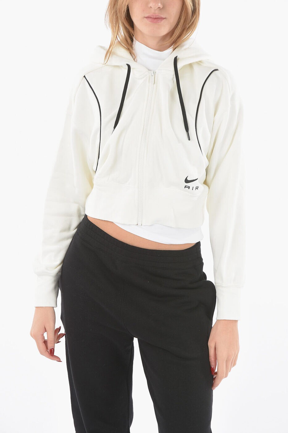 ナイキ NIKE クルーネックスウェットシャツ トレーナー レディース ホワイト Crew neck sweatshirts DQ..